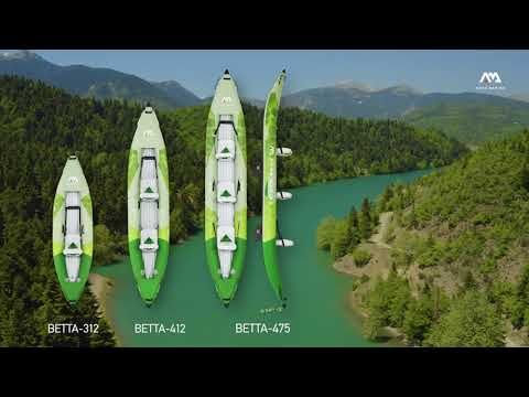 Kajak pompowany 3-osobowy Aqua Marina Betta Recreational Kayak 15'7" 475 cm 17
