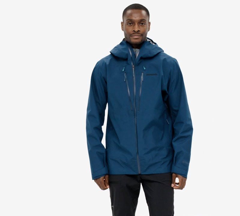 Kurtka przeciwdeszczowa męska Patagonia Triolet black 8