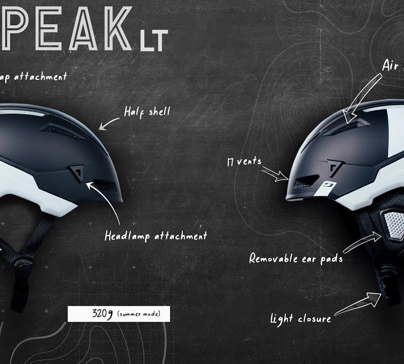 Kask narciarski Julbo The Peak Lt white/black 14