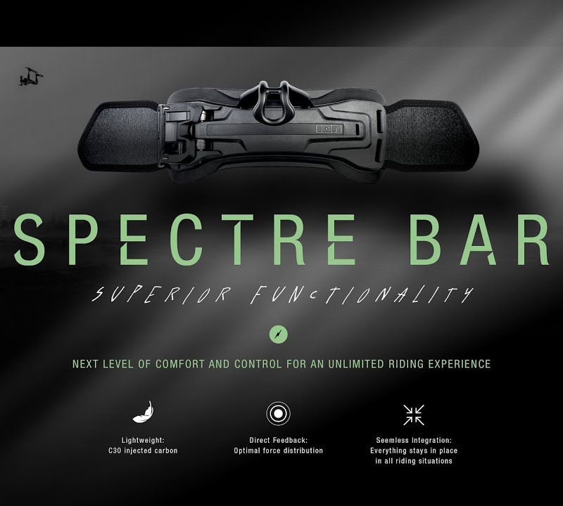 Trapez windsurfingowy męski ION Windsurf Waist Radium black 7