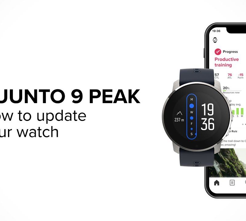 Zegarek Suunto 9 Peak Granite white titanium SS050519000 10