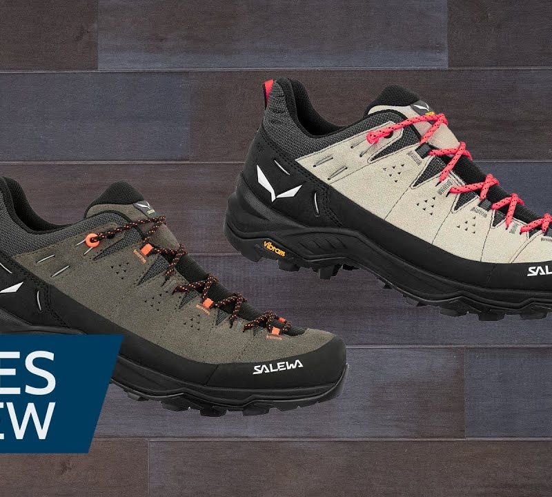 Buty trekkingowe męskie Salewa Alp Trainer 2 raw green/black 11