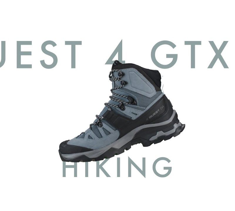 Buty trekkingowe damskie Salomon Quest 4 GTX magnet/black/sun 20