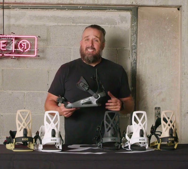 Wiązania snowboardowe damskie RIDE CL-4 W classic black 5