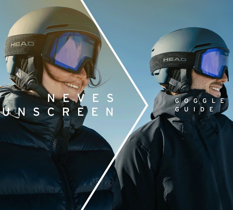 Gogle narciarskie HEAD Neves Sunscreen black/blue 9