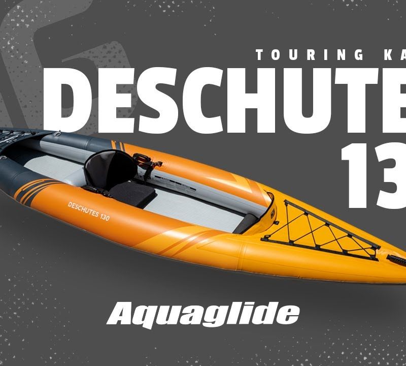 Kajak pompowany 1-osobowy Aquaglide Deschutes 130 391 cm 10