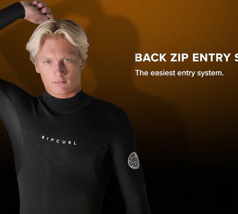 Pianka do pływania męska Rip Curl Dawn Patrol 4/3 mm Back Zip navy 4