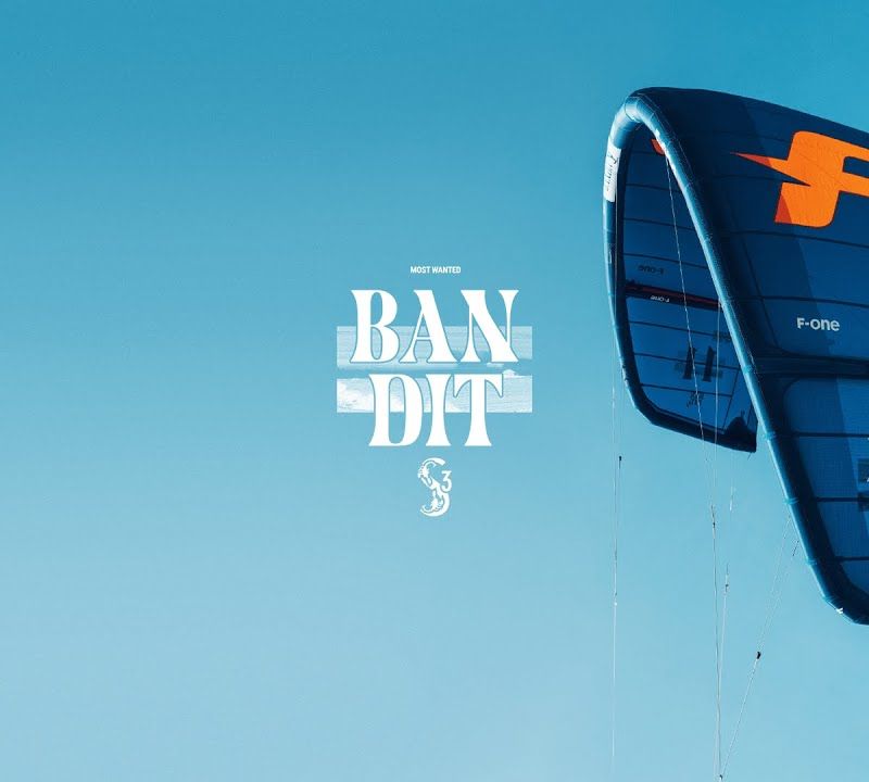 Latawiec kitesurfingowy F-ONE Bandit S3 glacier/abyss 5