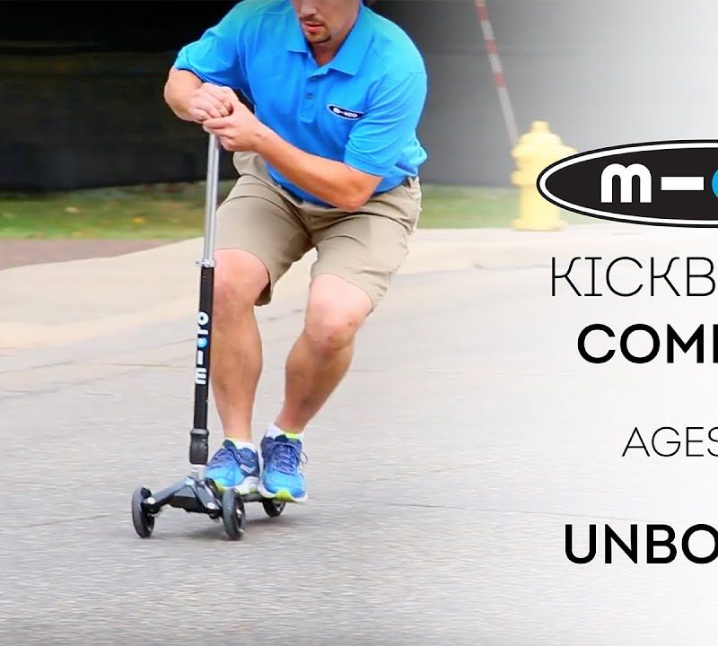 Hulajnoga trójkołowa Micro Kickboard Compact Exchangeable T-bar black 13