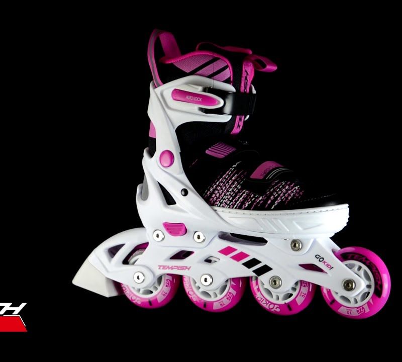 Rolki dziecięce Tempish Gokid Girl white/pink 10