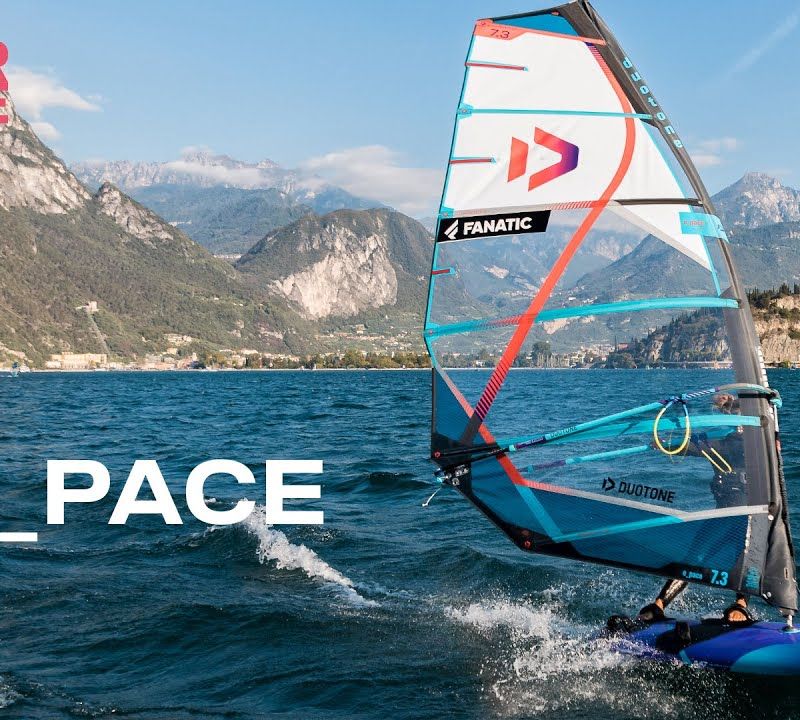 Żagiel do windsurfingu DUOTONE E_Pace black/blackberry 3