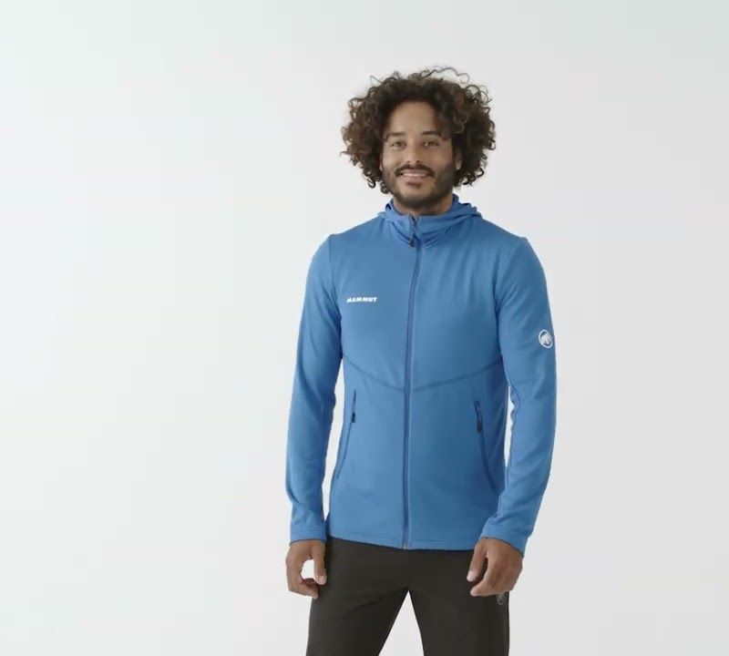 Bluza trekkingowa męska Mammut Aconcagua Light ML Hooded black 11
