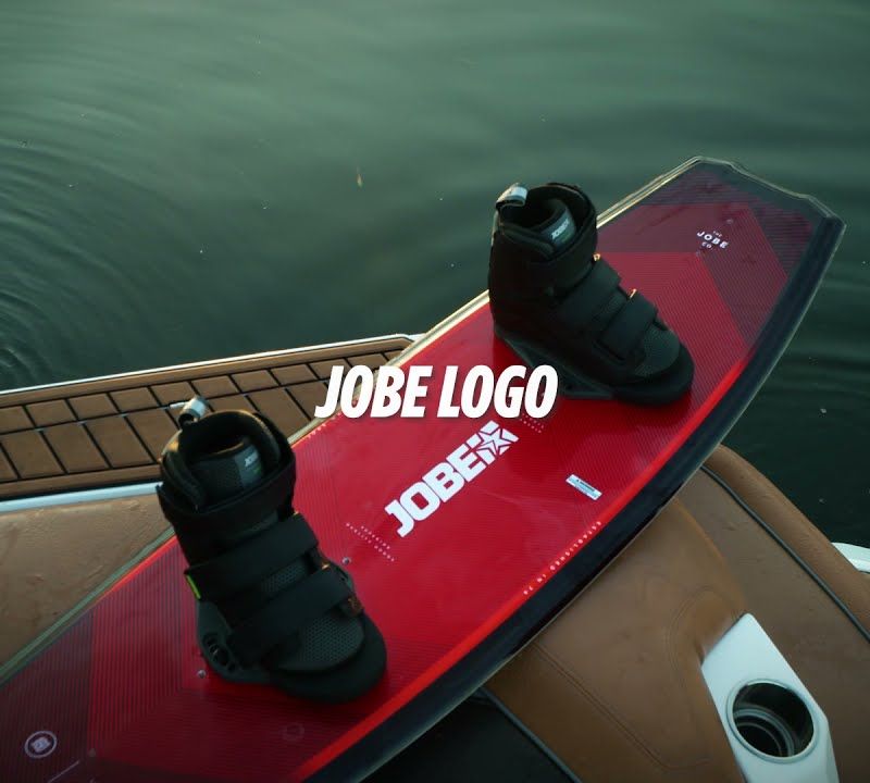 Zestaw do wakeboardu JOBE Logo Wakeboard 138 & Unit Set black/red 8