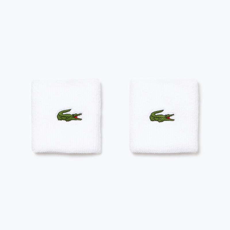 Frotki na nadgarstek Lacoste RL9272 2 szt. white