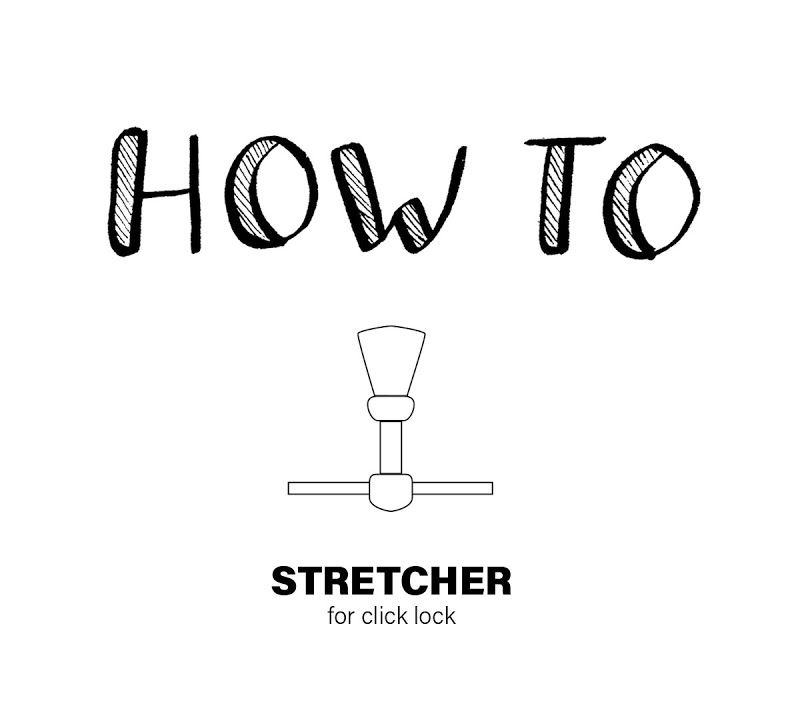 Zaczepy przednie do fok POMOCA Stretcher For Click Lock 3