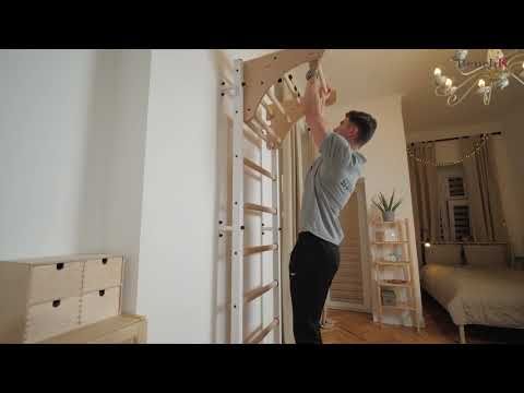 Drabinka gimnastyczna BenchK biała BK-211W 14