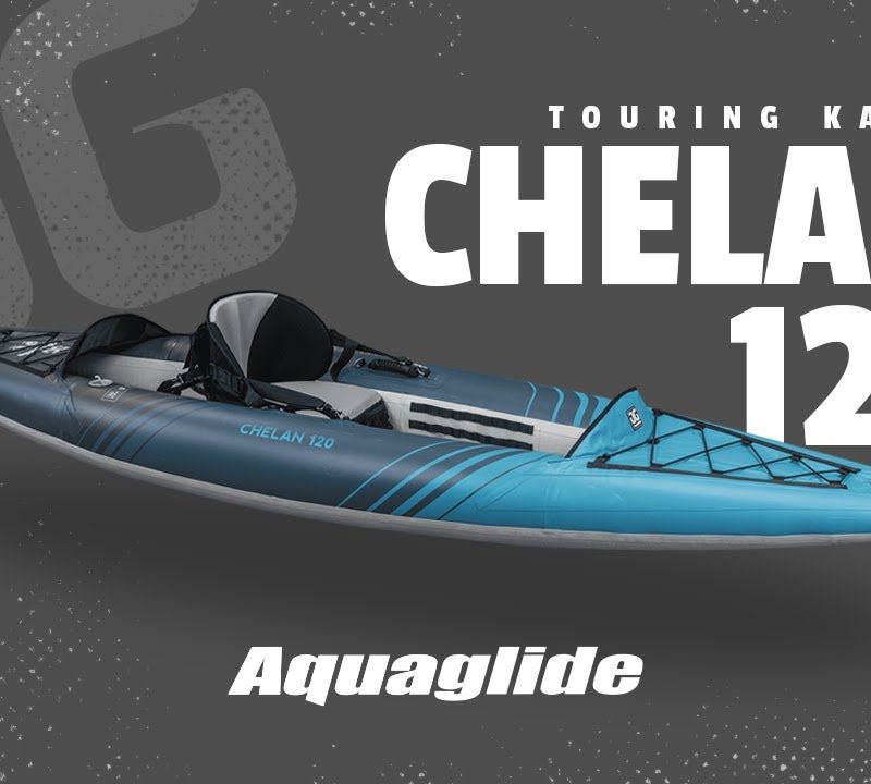 Kajak pompowany 1-osobowy Aquaglide Chelan 120 344 cm 9