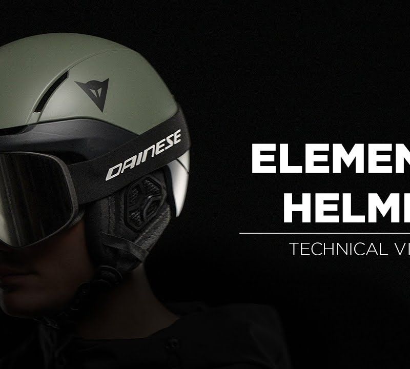 Kask narciarski Dainese Elemento black/red 10