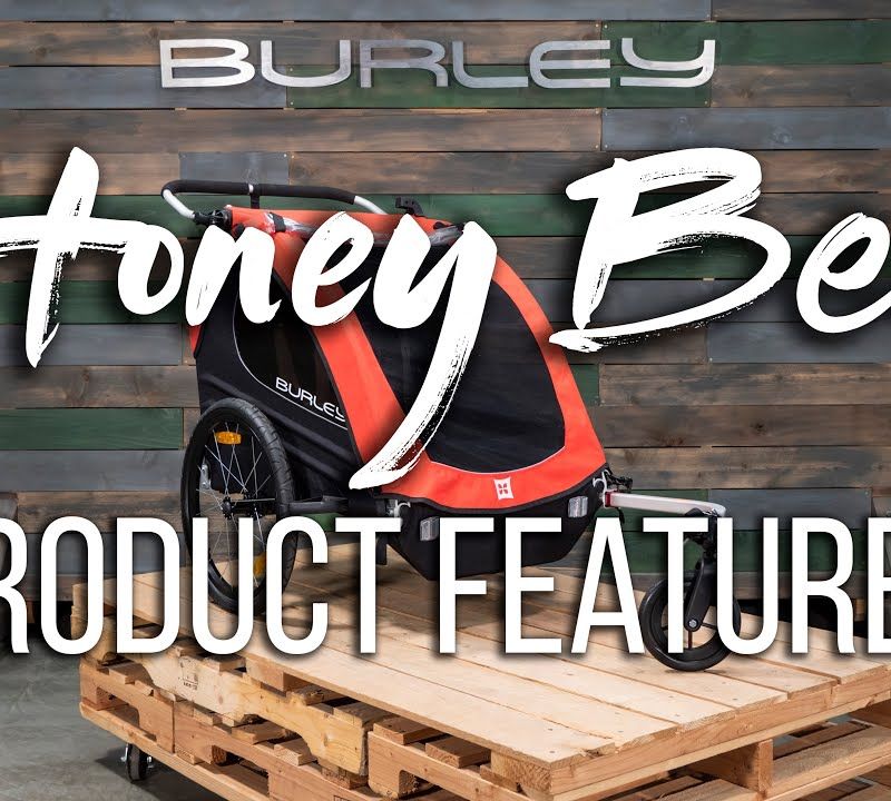 Przyczepka rowerowa Burley Honey Bee 2021 red 16
