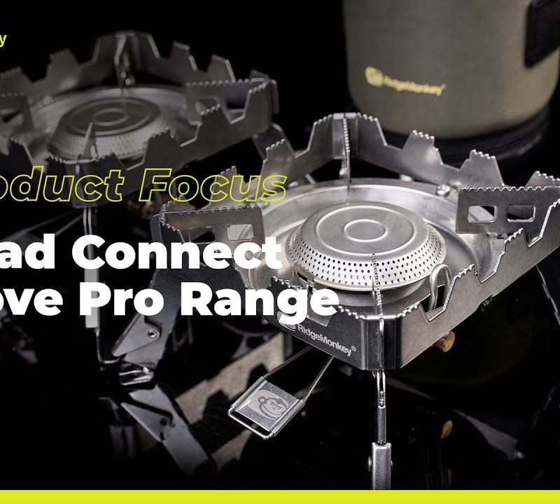 Palnik RidgeMonkey Quad Stove Pro srebrny RM183 3