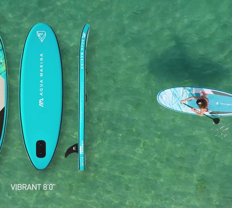 Zestaw deska SUP pompowana dziecięca Aqua Marina Vibrant 8'0" 18