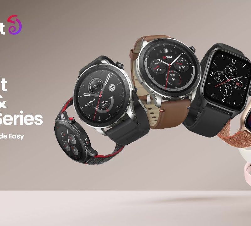 Zegarek Amazfit GTS 4 + Waga rosebud pink W2168EU3N 16