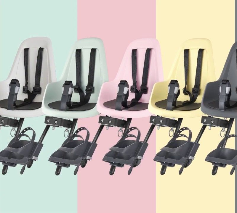 Fotelik rowerowy bobike Go Mini cotton candy pink 6