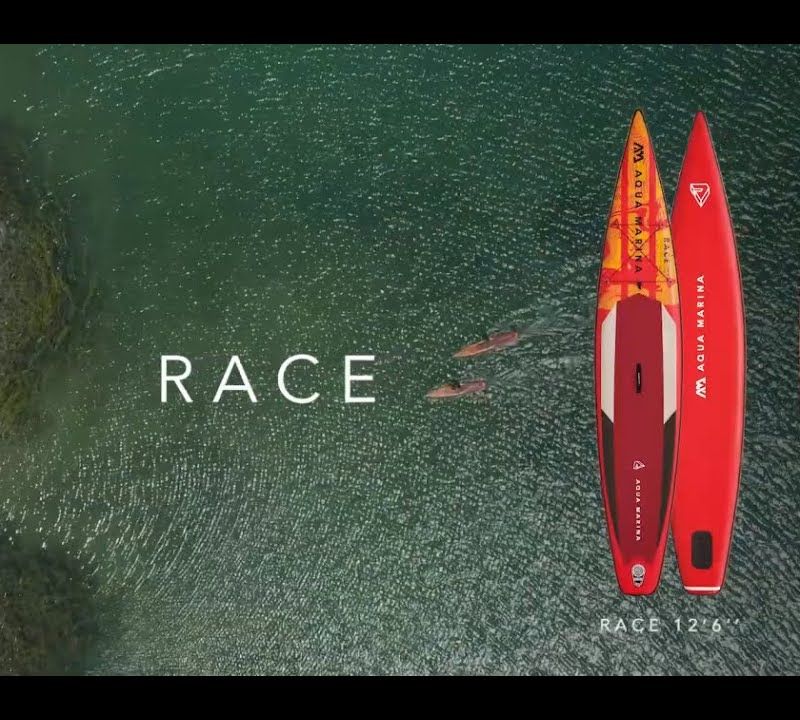 Zestaw deska SUP pompowana Aqua Marina Race 12'6" 17