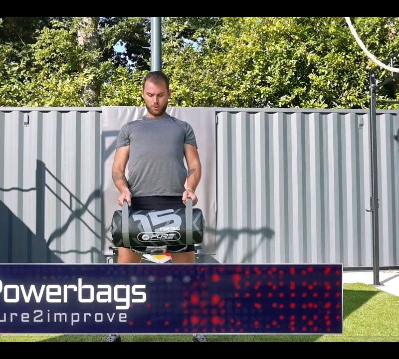 Worek treningowy 25 kg Pure2Improve Power Bag fioletowy P2I202260 6