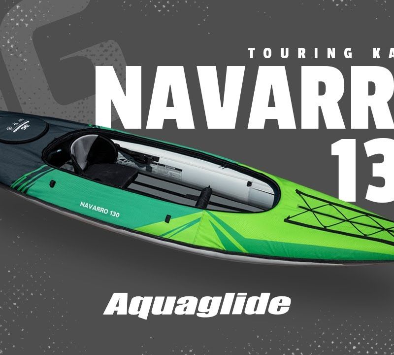 Kajak pompowany 1-osobowy Aquaglide Navarro 130 401 cm 10