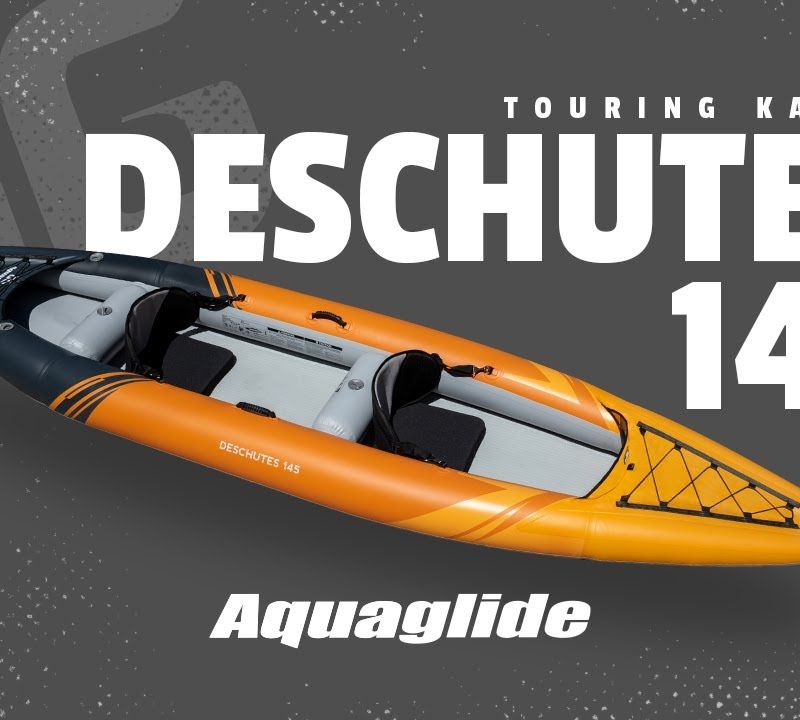 Kajak pompowany 2-osobowy Aquaglide Deschutes 145 446 cm 11