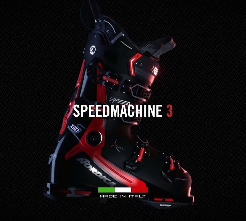 Buty narciarskie męskie Nordica Speedmachine 3 130 GW black/red/anthracite 10