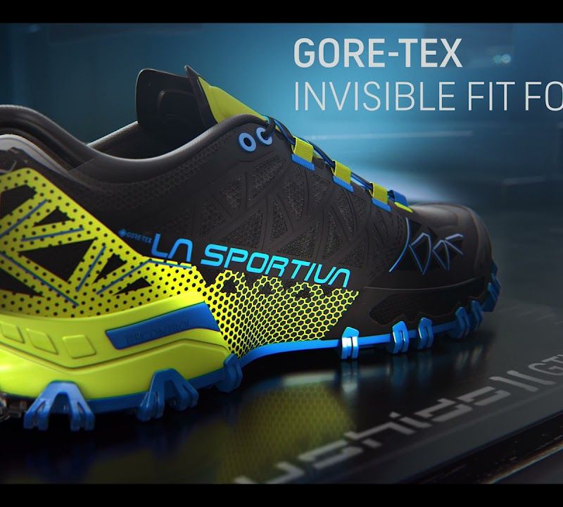 Buty do biegania męskie La Sportiva Bushido II GTX night blue/tango red 18