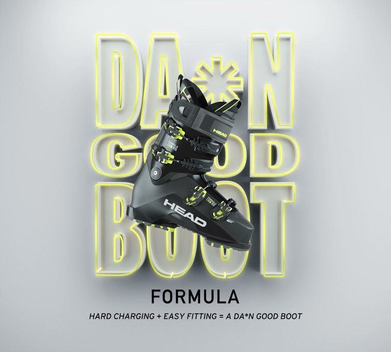 Buty narciarskie męskie HEAD Formula 100 black 10