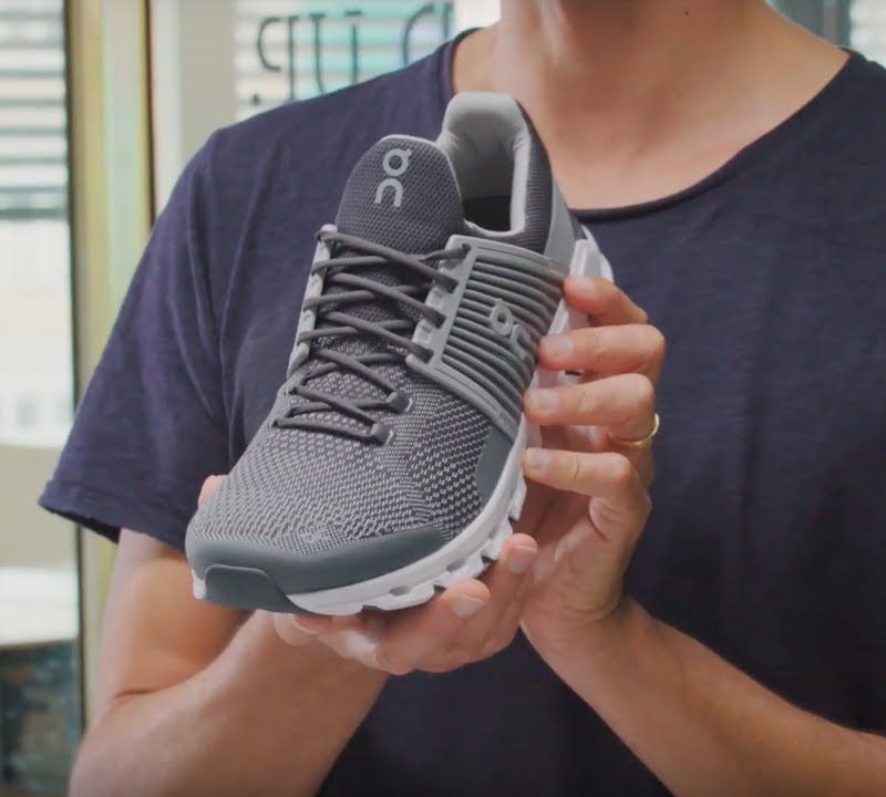 Buty do biegania męskie On Cloudswift denim/midnight 12