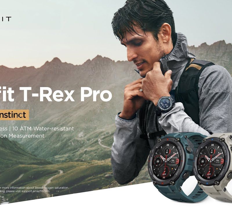 Zegarek Amazfit T-Rex PRO desert grey W2013OV3N 15