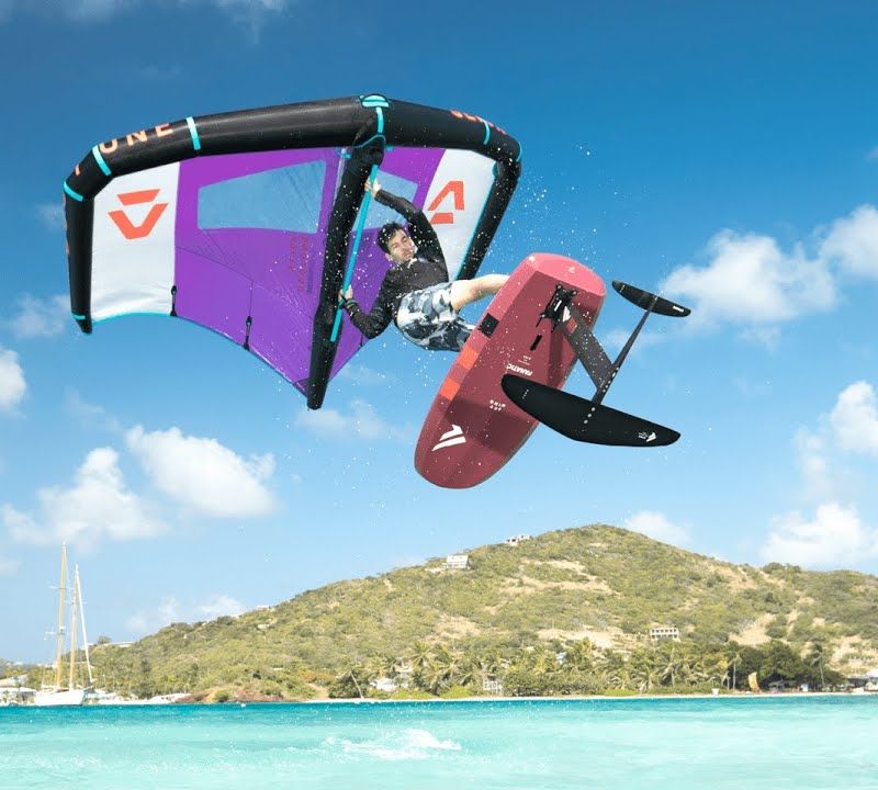 Skrzydło do wingfoil DUOTONE Wing Slick (CN) mint/grey 6