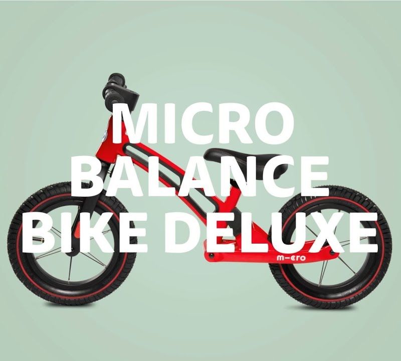 Rowerek biegowy Micro Balance Bike Deluxe blue 18