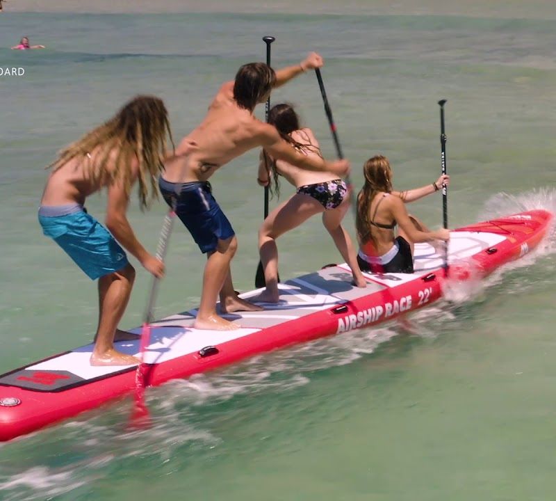 Zestaw deska SUP pompowana Aqua Marina Airship Race 22'0" 16