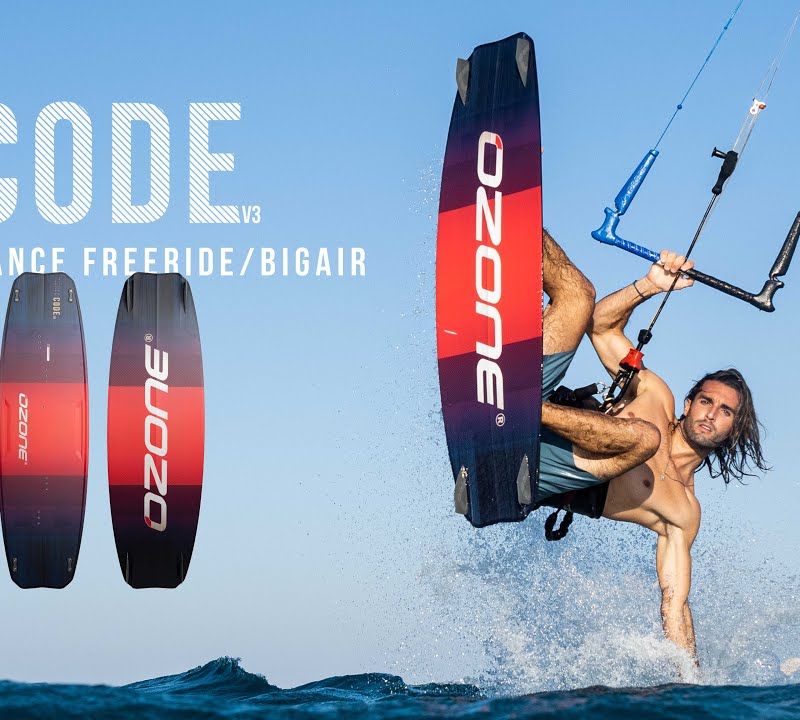 Deska do kitesurfingu Ozone Code V3 Performance Freeride black 4