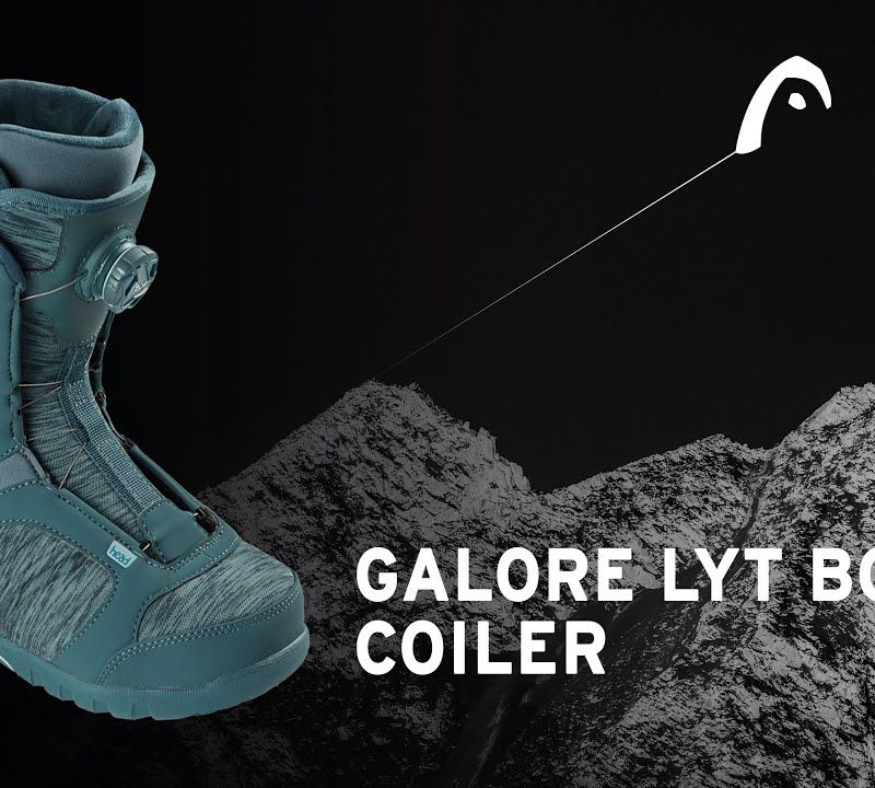 Buty snowboardowe damskie HEAD Galore Lyt Boa Coiler W 2021 black 10