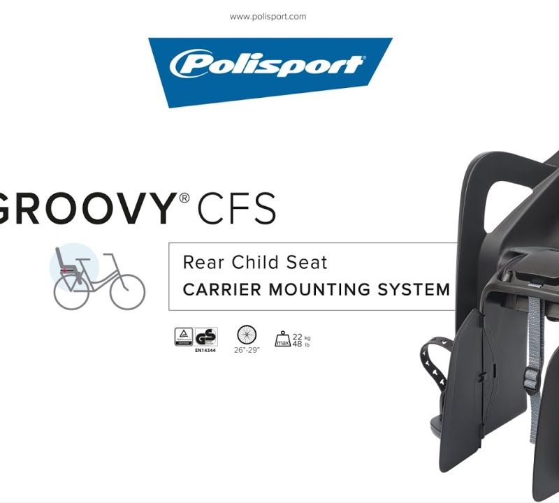 Fotelik rowerowy Polisport Groovy CFS dark brown/brown 7