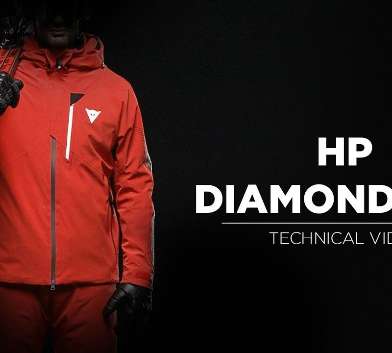 Kurtka narciarska męska Dainese Hp Diamond II S+ black concept 4