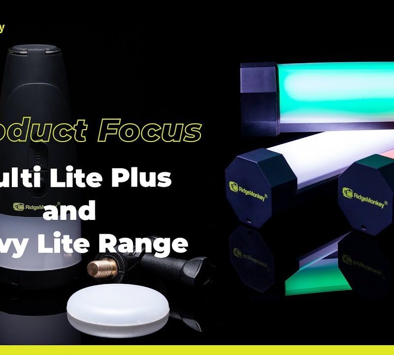 Lampka RidgeMonkey Multi Lite Plus czarna RM175 4