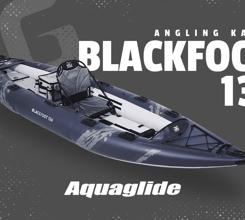 Kajak pompowany 2-osobowy Aquaglide Blackfoot Angler 130 396 cm 11