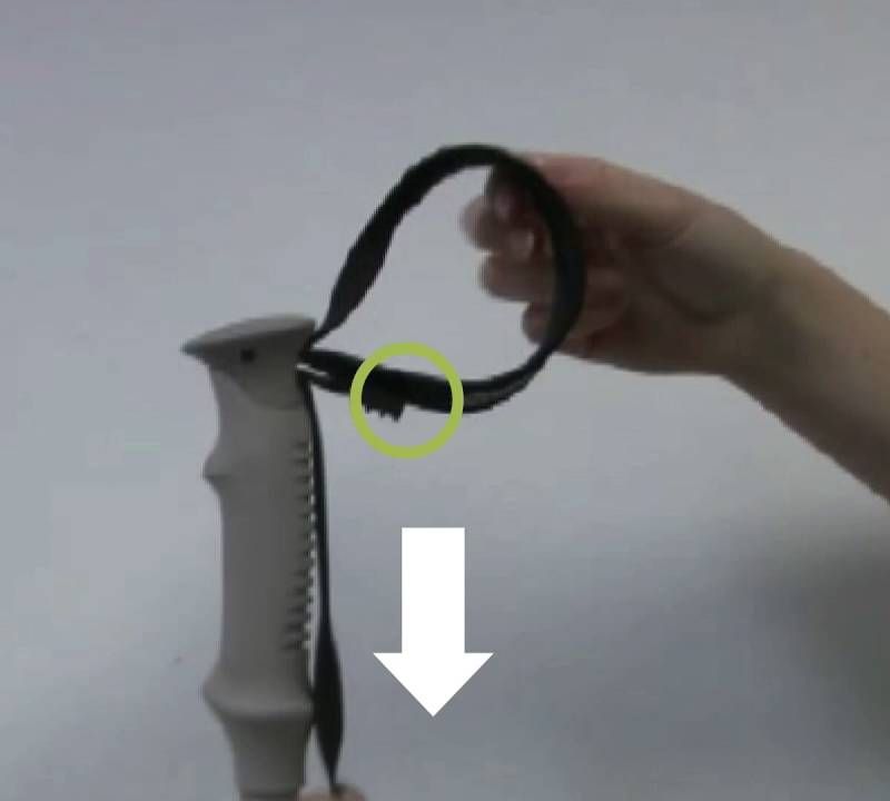 Kije narciarskie Komperdell Booster Speed Carbon Series white/silver 12