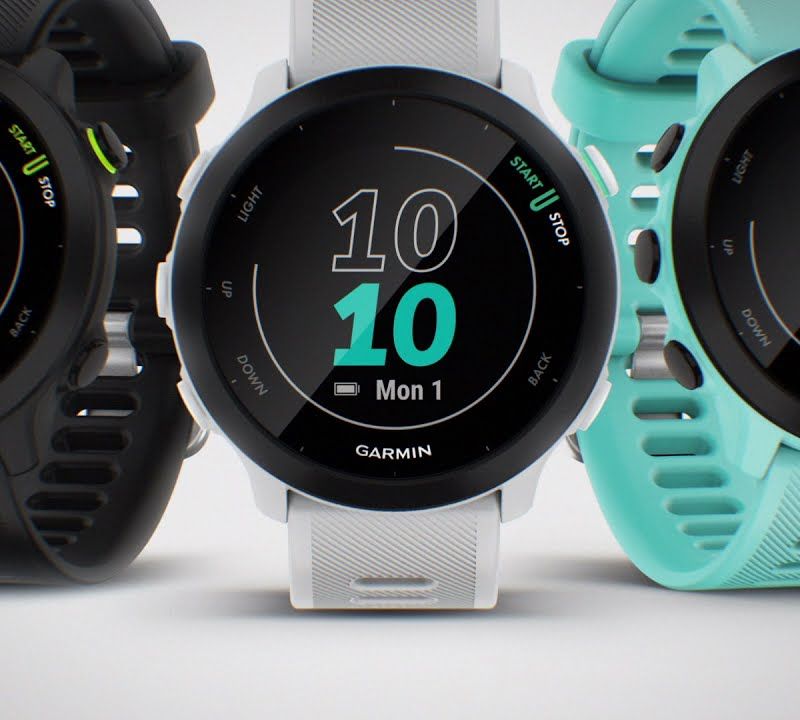 Zegarek Garmin Forerunner 55 biały 010-02562-11 7