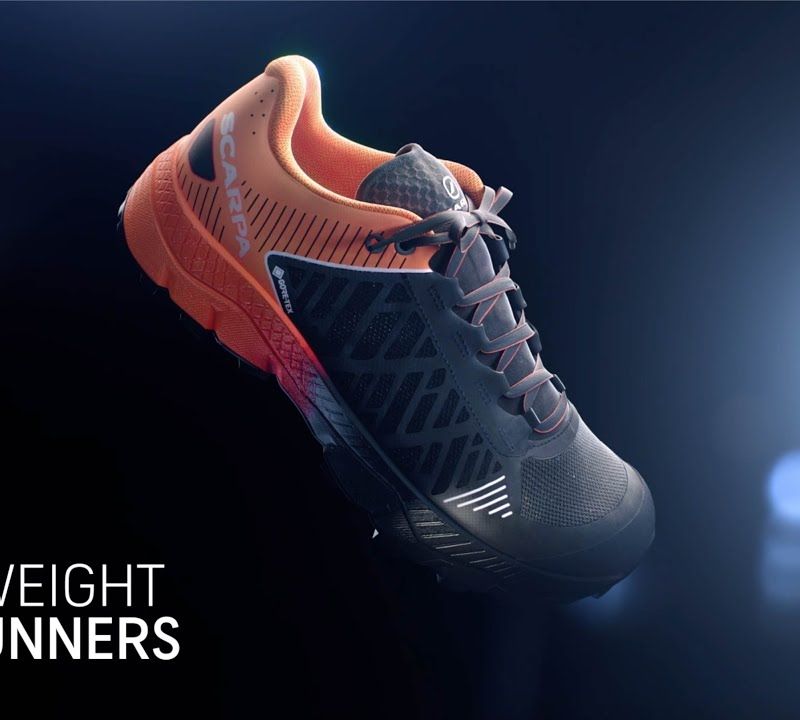 Buty do biegania męskie SCARPA Spin Ultra GTX orange fluo/black 13
