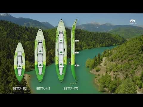 Kajak pompowany 2-osobowy Aqua Marina Betta Recreational Kayak 13'6" 2021 412 cm 17