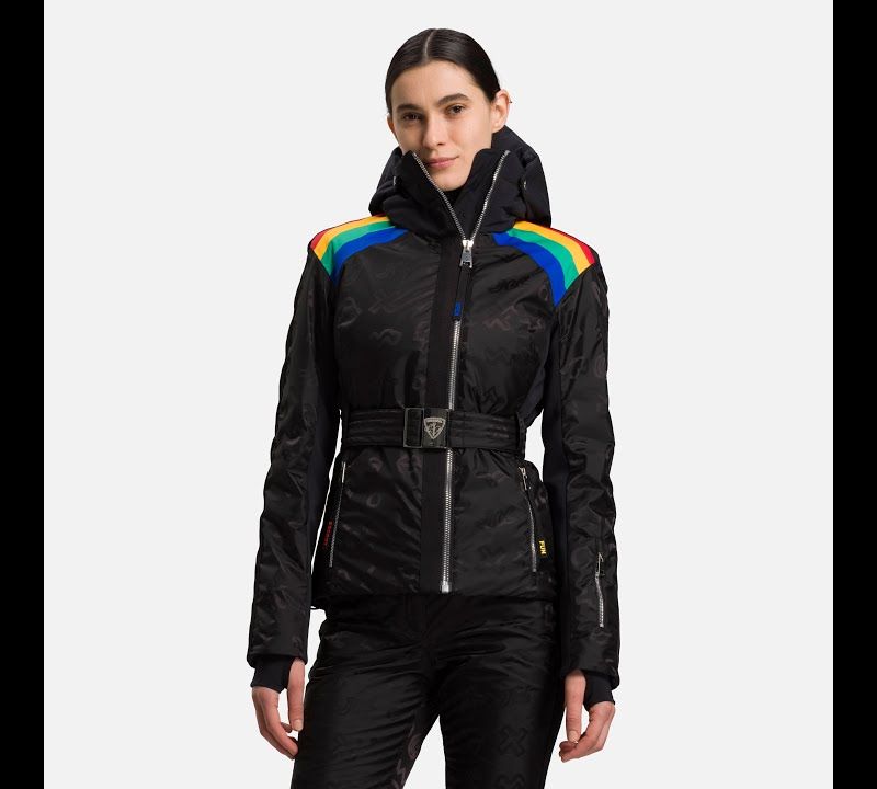 Kurtka narciarska damska Rossignol W Rainbow black 16